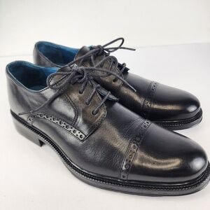 MARK NASON SKECHERS- Black Oxford Derby Casual Dress Shoes Mens Size 40 EU/ 7 US